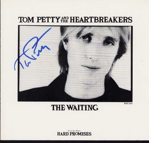 Tom Petty signed 45 record sleeve