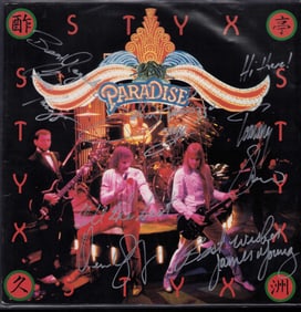 Styx Paradise Theater program signed