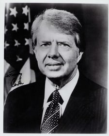 Jimmy Carter signed photo