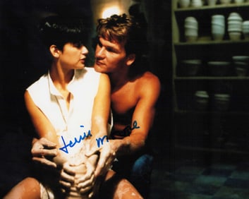 Demi Moore signed photo