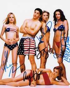 American Pie sexy cast signed photo
