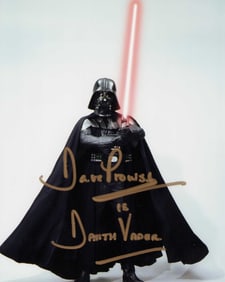 Dave Prowse Star Wars signed photo
