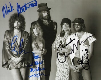 Fleetwood Mac signed photo
