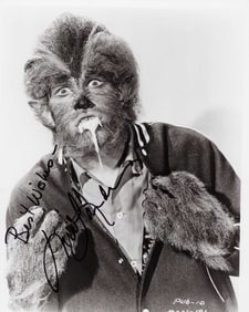 Michael Landon signed rare photo