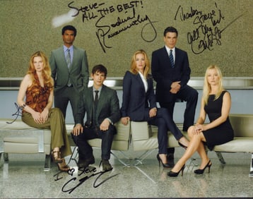 Covert Affairs cast signed photo