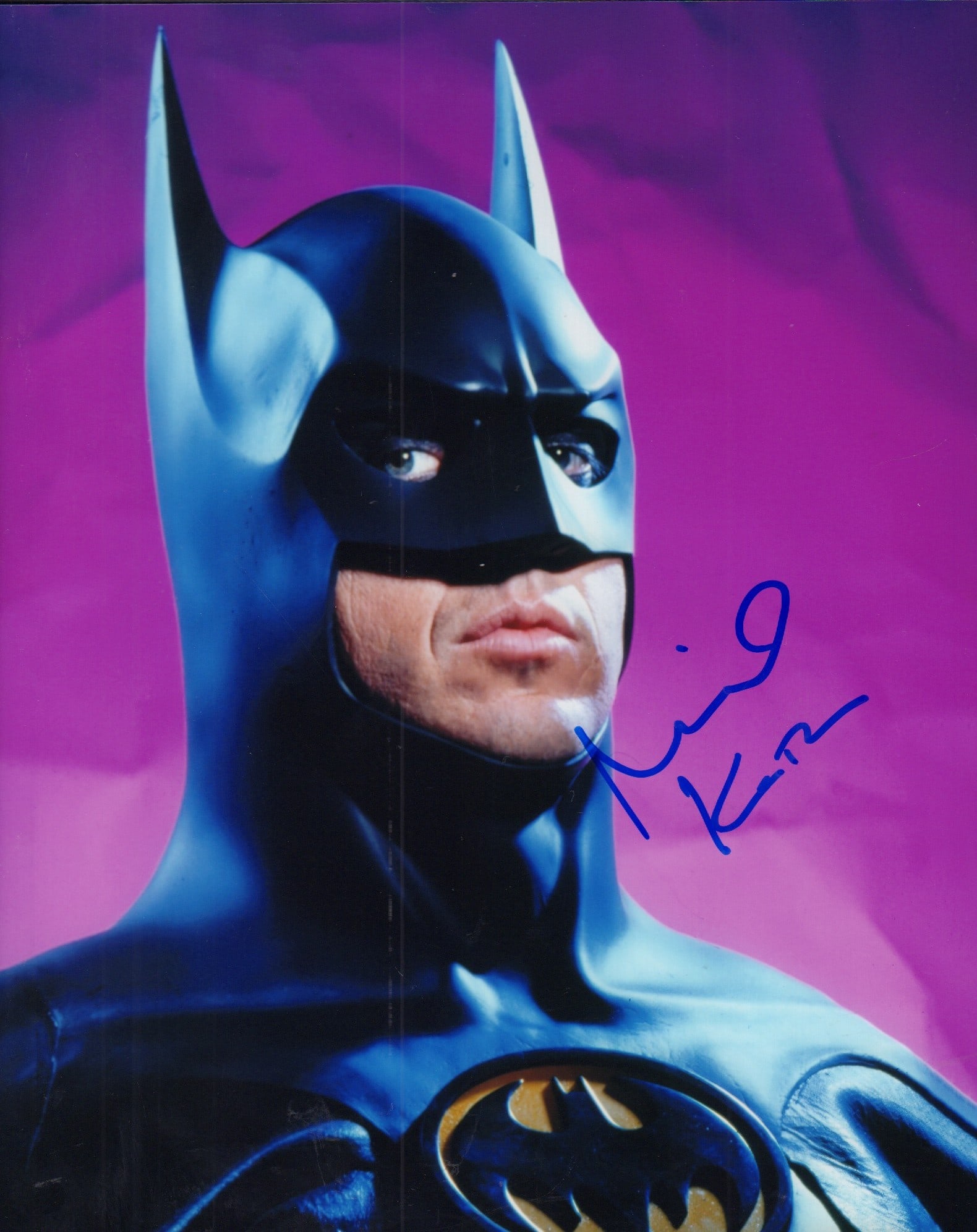 Michael Keaton signed Batman photo (1 of 1)