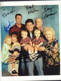 Everyone Loves Raymond cast signed photo