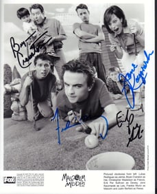 Malcolm in the Middle cast signed photo