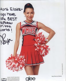 Naya Rivera rare signed photo