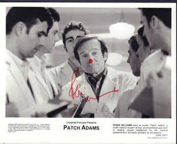 Robin Williams signed photo