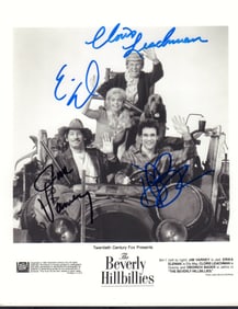 Beverly Hillbillies cast signed photo