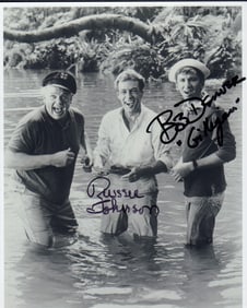 Gilligans island partial cast signed photo