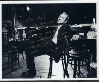 Kevin Spacey signed photo early with letter