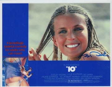 Bo Derek 10 signed photo