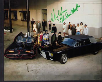 Van Williams Green Hornet signed photograph