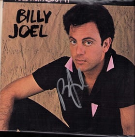 Billy Joel signed record sleeve