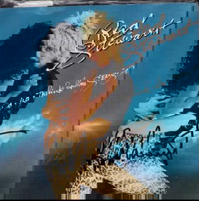 Rod Stewart signed record sleeve