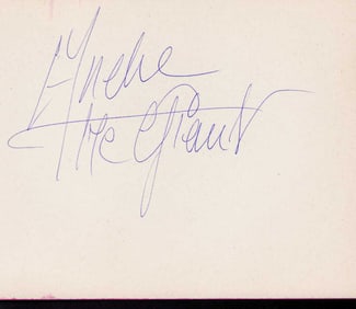 Andre the Giant rare signature