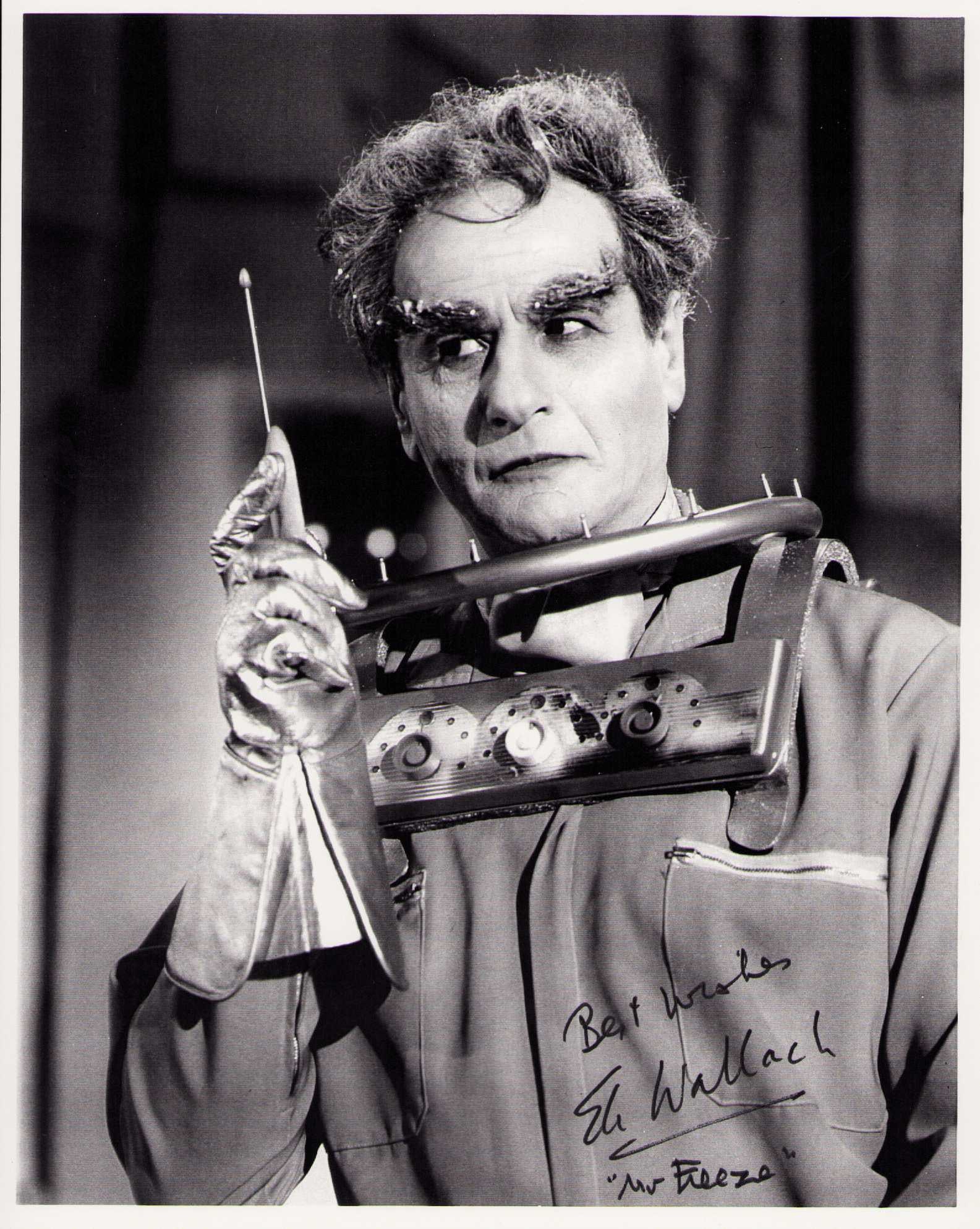 Eli Wallach Batman signed photograph (1 of 1)