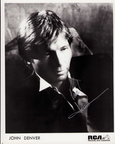 John Denver signed photograph