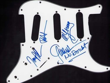 No Doubt signed electric pickguard