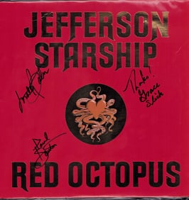 Jefferson Starship signed record album