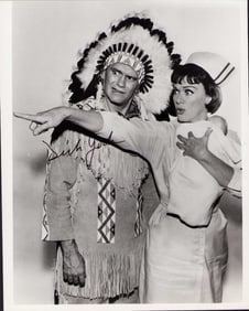 Dick York Bewitched signed photograph