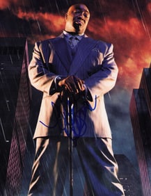 Michael Clark Duncan signed Kingpin photograph