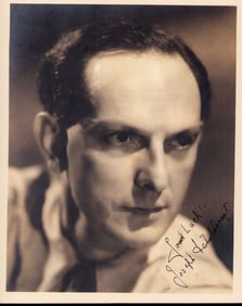 Joseph Schildakraut signed photograph