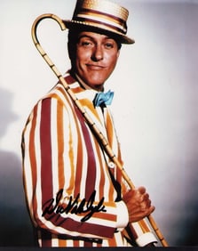 Dick Van Dyke Mary Poppins signed photograph