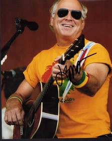 Jimmy Buffett signed photograph