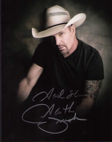 Garth Brooks signed photograph
