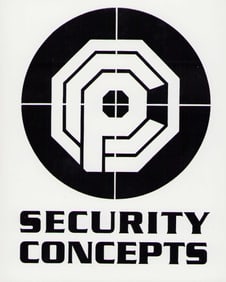 Robocop II prop decal