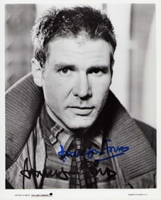 Harrison Ford Blade Runner vintage signed photograph