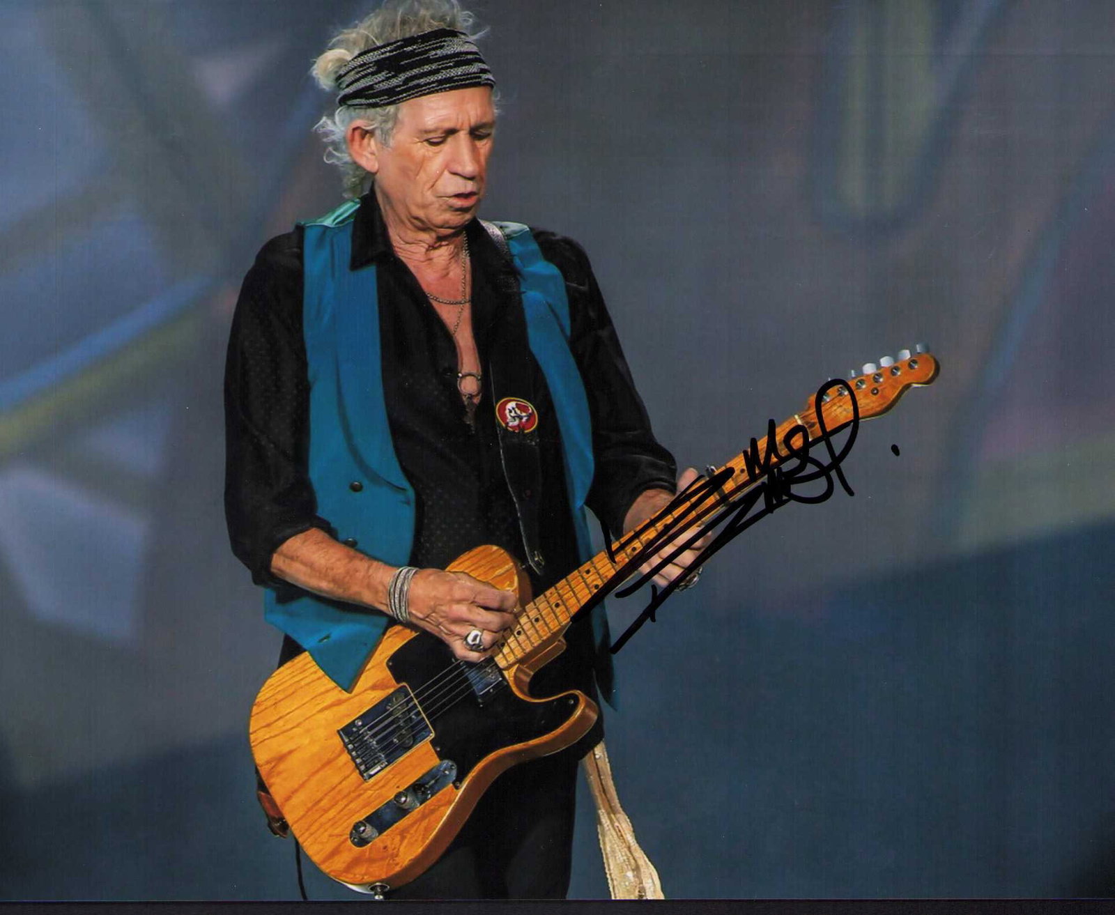 Keith Richards signed photograph (1 of 1)