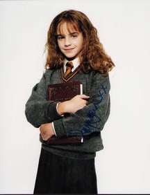 Emma Watson signed Harry Potter photograph