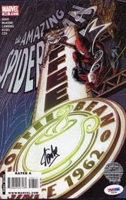 Stan Lee signed Spiderman comic book