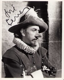 Jose Ferrer signed Cyrano photograph