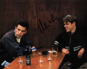Matt Damon and Ben Affleck signed photograph