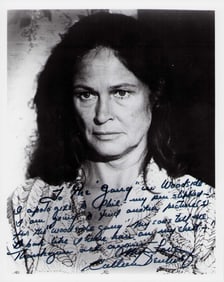 Colleen Dewhurst signed photograph