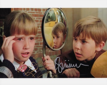 Kim Richards and Ike Eisenmann signed photograph