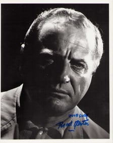 Brad Dexter signed photograph