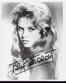 Bridgitte Bardot signed photograph