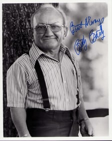 Billy Barty signed photograph