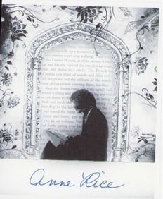 Anne Rice signed bookplate