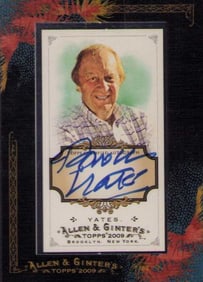 Brock Yates signed trading card