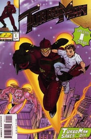 Turboman prop comic book