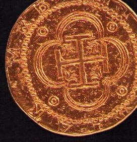 Pirates of the Caribbean prop doubloon