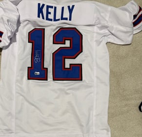 Jim Kelley signed jersey