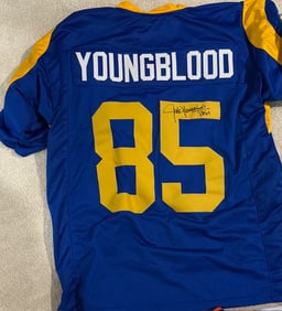 Jack Youngblood signed jersey